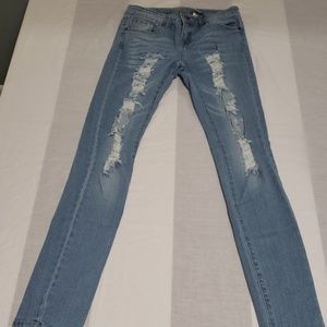 VIP Distressed Jeans - Sz 3/4